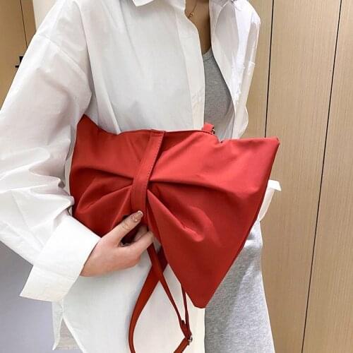 Fashion Brand Crossbody Bags Women Big Bow Lovely Girl Shoping Shoulder Bags Messenger Bag Lady Purse Bolsos Marca Mujer Lujo