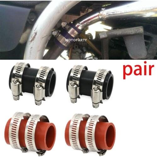 Motorcycle Exhaust Pipe mounting Clamps 1"ID For Yamaha Banshee All Years FMF DG Exhaust Coupling Clamp