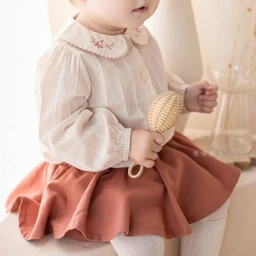 2020 Baby New Korean Bottom Shorts Baby Small Childrens Bread Pants Cute Lace Skirt