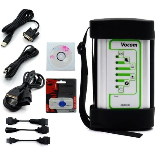 Online Update For Volvo Vocom 88890300 Interface Adapter Diagnostic Scanner Tool for Volvo Renault UD Mack Truck Diagnose