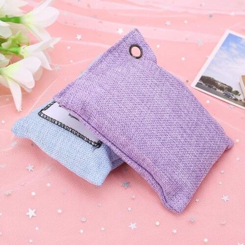 100g Bamboo Charcoal Home Car Air Freshener Purifier Activated Carbon Shoes Deodorant Absorber Bag