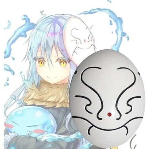 Takerlama That Time I Got Reincarnated as a Slime Rimuru Tempest Cosplay Mask EVA Full Face Headgear Anime Costume Props