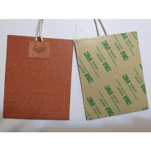 150X100mm 200W 240V Universal Flexible Silicone Heater Mat/Pad/Element Engine Oil Pan Heater,Chafer Heater Industrial Heater