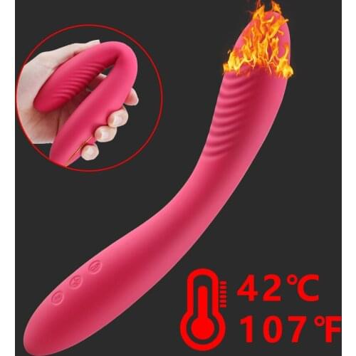 Woman Masturbators Adults Sex Toys for Woman 10 Modes Heating Dildo Vibrator for Women Soft G-spot Vibrators Vaginal Stimulators