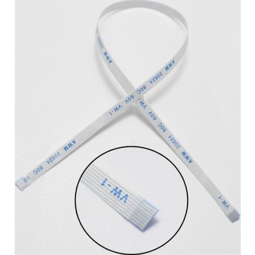 1pcs 7P Power Reset Switch Ribbon flex Cable for PS2 30000 7pin Controller Repair Part 100mm 200mm 250m