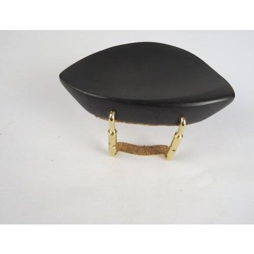 10pcs Ebony wood violin Chin rest 4/4 with chin rest clamps