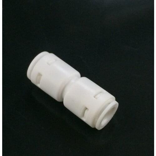 10PCS Through joint 1/4" ID6.35mm quick connect for PE pipe Water purification equipment,plastic fittings