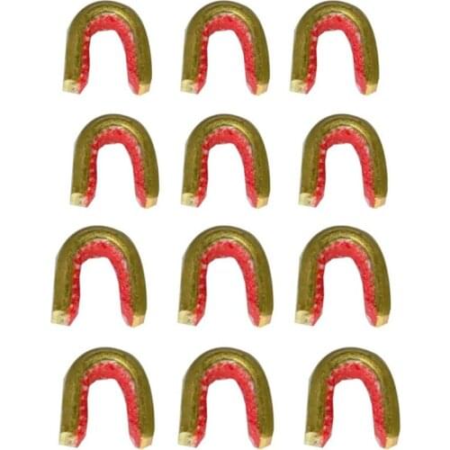 12pcs Archery Bow String Nocking Points Steel Pliers T Ruler Set Brass Buckle Clip Knocks Measuring Tool Hunting Accessories