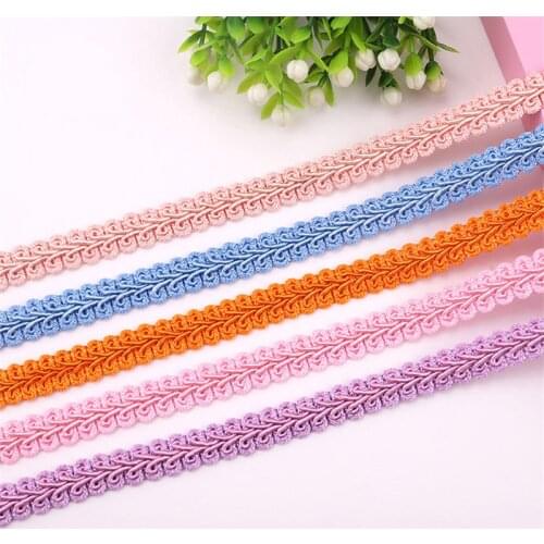 2 Yards Lace Trim Ribbon Centipede Braided Lace DIY Craft Sewing Accessories Wedding Decoration Fabric Curve Lace
