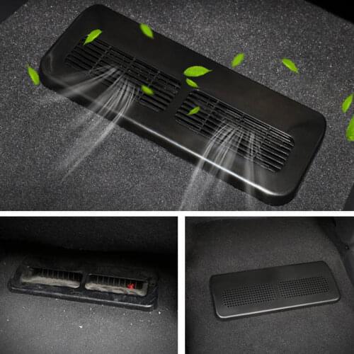 For NIssan Patrol Armada Y62 Accessories 201212016 2017 2018 2019 Interior Rear Floor Air Conditoner Cover Trim Styling Trims