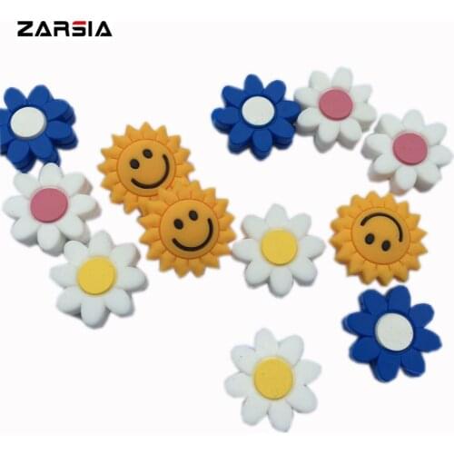 Free shipping 100pcs cartoon flower tennis Vibration Dampener,tennis racket Shock Absorber