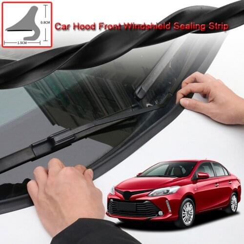 For Toyota YARiS 2013-2020 DIY Car Seal Strip Windshied Spoiler Filler Protect Edge Weatherstrip Strips Sticker Auto Accessories
