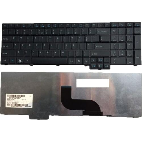 US Black New English Replace laptop keyboard For Acer For TravelMate 5760 5760G 5760Z 5760ZG