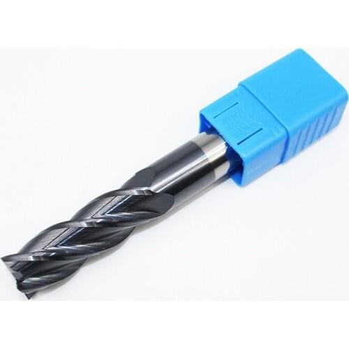 1PC 20MM 4 Flutes 150MM Long Shank Tungsten Carbide End Mills CNC Tool 3MM Shank HRC50