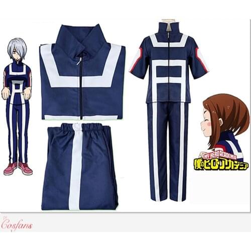 My Hero Academia Boku no Hero Academia Cosplay Gym Sport Costume Suit Uniform full sets