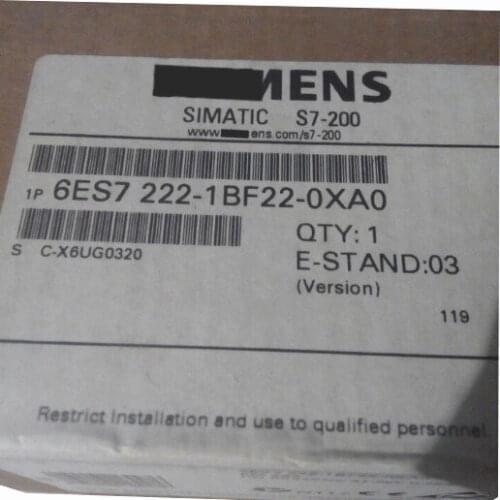 New Original PLC Module 6ES7 222-1BF22-0XA0 100% Test Good Quality