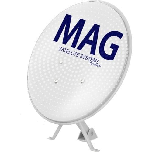 PERFORATED DISH-70 CM PERFORATED OFFSET WHITE DISH 10 LU PACKAGE MAG