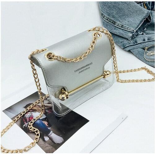 Womens PVC Transparent Clear Shoulder Bag Tote Jelly Candy Summer Beach Handbag Ladies Fashion Shoulder Bags