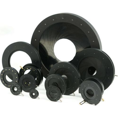 Adjustable Optical Mechanical Iris Aperture Diaphragm Condensor Camera Modules Medium Diameter