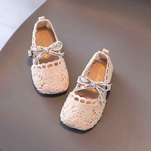 Summer Kids Shoes 2021 Children Sandals For Girls Toddler Baby Girls Shoes Lace Weaving Sandals Princess Dance Shoes sandales