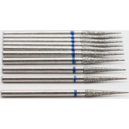 Dentist Diamond Grinding Bur Drill Bits Sets Grinding MM27 Polishing Burs 2.35mm For Dental Lab Item