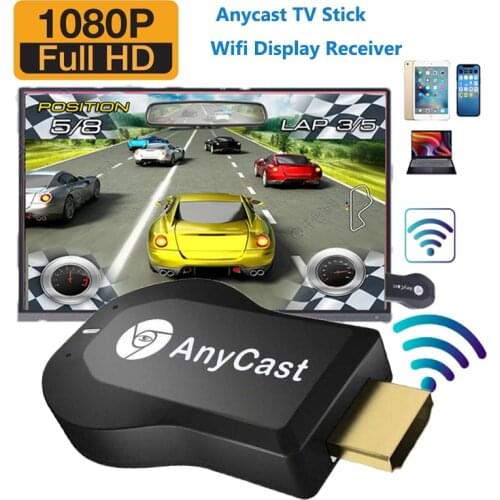 TV Stick Wifi Display Receiver M2 Plus Anycast Airplay DLNA Miracast Wireless HDMI-compatible Adapter For IOS Android Dongle