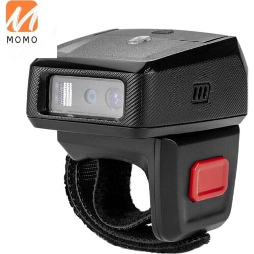 8000Bt Blue Tooth Finger Barcode Fingerprint Scanner With Charging Base