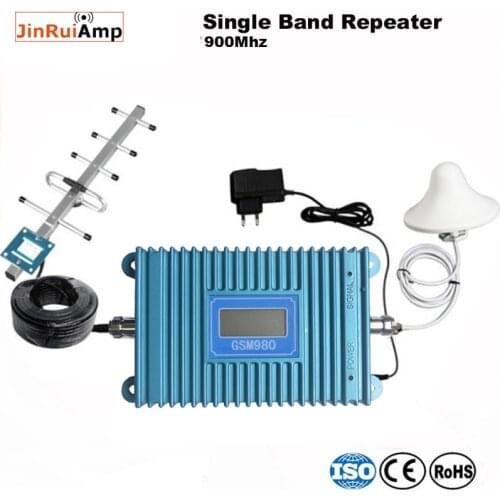 Mobile phone GSM signal booster GSM signal repeater cell phone GSM 900MHZ signal amplifier with LCD display yagi full set