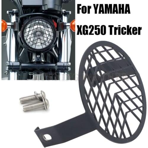 For YAMAHA XG250 Tricker Front Lamp Headlight Guards Protector Cover