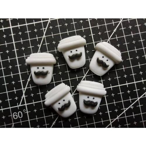 1pcs/lot resin flat back Simulation white bottle 20mm Cabochons Scrapbooking Hair Bow Center DIY Christmas decration