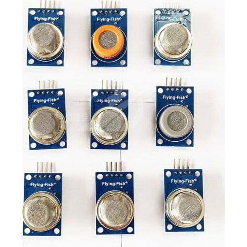 1PCS MQ Series Kit MQ-2~MQ-135 9 Gas Sensor Modules MQ-2/3/4/5/6/7/8/9