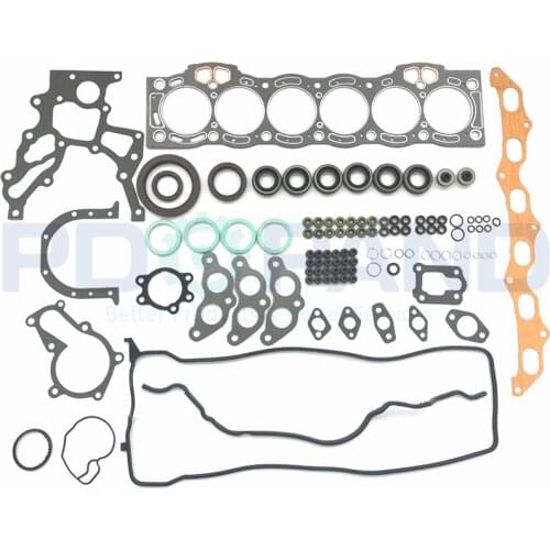 1G 1GFE 1G-FE Engine Rebuilding Full Gasket Set 04111-70061 for Toyota CRESSIDA/CROWN GX81 GS131 GX71 1988cc 2.0L 1988-2001