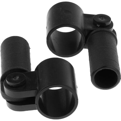 2pcs Inflatable Boat Fishing Boat Awning/ Bimini Top Tube Connectors Fitting