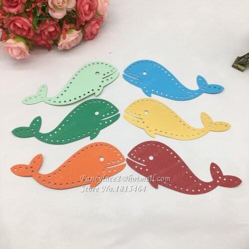 60pcs DIY Shark Shape Paper Wish Cards Message Cards Table Mark Hang Tag Card Kids Birthday Favors Party Decoration Supplies