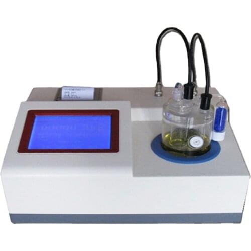 Karl Fischer Moisture Analyzer Trace Moisture Analyzer Coulometric Method Coulometric Method Solvent Detector