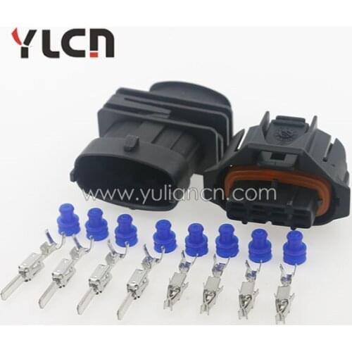 Free shipping 1 sets kit auto cable connector, knock sensor plug 6189-0591
