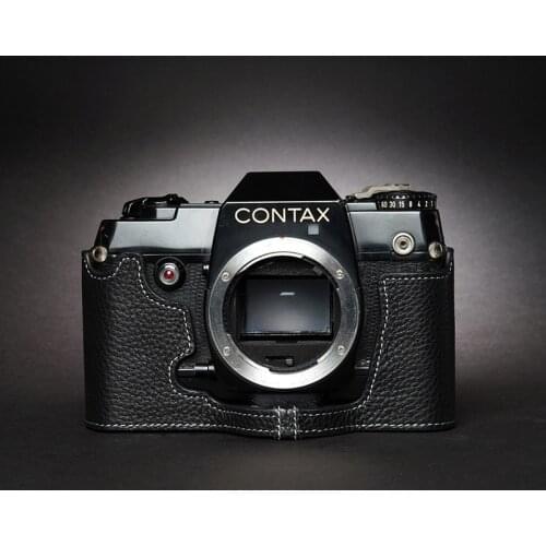 Design for Contax 167MT Handmade Genuine Leather Camera Half Case Cover Bag