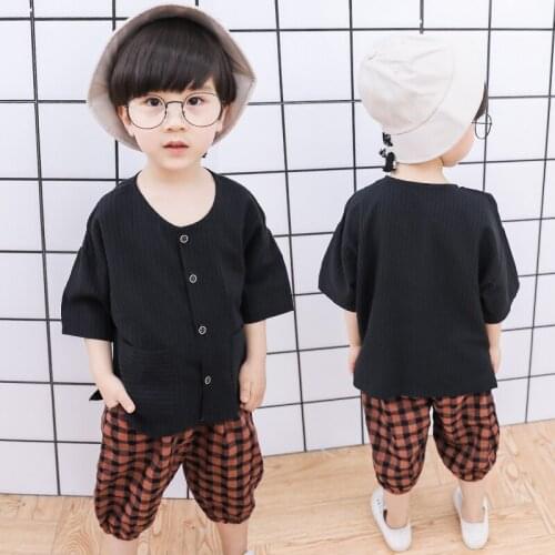 Summer Children Clothes Boy Fashion Boutique Kids Clothing Cheap Gift Hippie Clothes Abbigliamento Bambina Boys Outfits AC50TZ