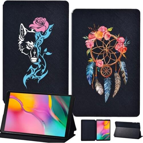 Shockproof Leather Tablet Case for Samsung Galaxy Tab A A6 7.0 /10.1 /Tab A 9.7/10.1 2019 /10.5 /Tab E 9.6" /Tab S5e 10.5"