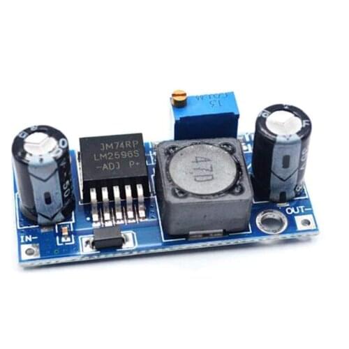 1pcs LM2596S LM2596 LM2596 ADJ DC-DC Step-down module 5V/12V/24V adjustable 3A