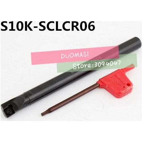 S10K-SCLCR06 Boring Bar,Internal turning tool,CNC turning tool holder,Lathe cutting tool,boring bar for CCMT060202/04/08 Inserts
