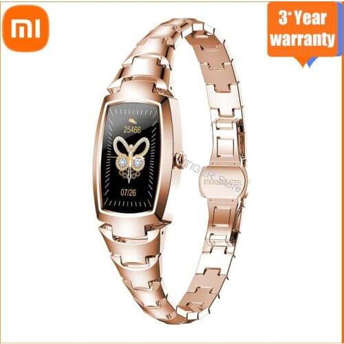 Xiaomi Women Smart Watch 1.14" IP68 Waterproof Heart Rate Smartwatch Men Fitness Tracker Watches Clock PK X3 S2 For Android IOS