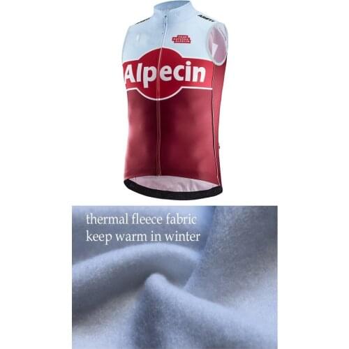 WINTER FLEECE THERMAL 2018 KATUSHA TEAM Cycling Vest Mtb Clothing Bicycle Maillot Ciclismo Bike Clothes