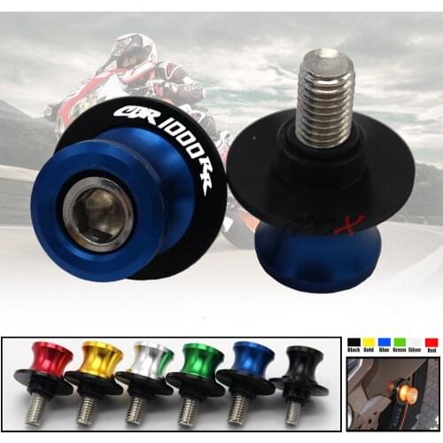 Motorcycle Accessories CNC Aluminum M8 Swingarm Spools Slider Stand Screw For Honda CBR600RR CBR-600-RR 2003 2018 04-17
