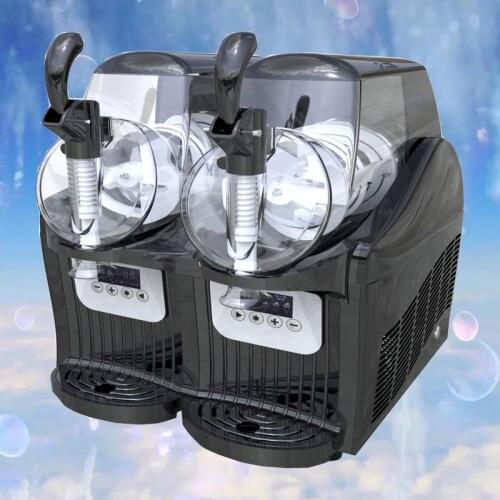 Factory Price Two Cylinder Slush Machine Commercial Industrial Snow Melting Machine Cold Drink Machine Summer Must Have