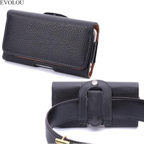 Leather phone belt case for Samsung A51 S20 A71 A81 A91 S10Plus A21 A31 M31 M21 Belt Clip Waist Bag Magnetic Vertical Phone Case