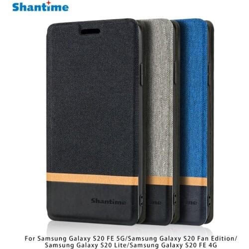 Leather Phone Case For Samsung Galaxy S20 FE 5G S20 FE 4G S20 Lite Flip Case For Samsung Galaxy S20 Fan Edition Case Back Cover