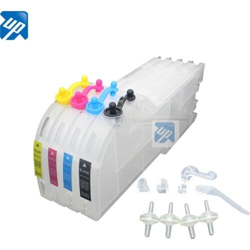 LC11 LC38 long 5sets /lot refillable Ink cartridge for Brother DCP-6690CW,DCP-165C,DPC-385C,DCP-535CN DCP-585CW