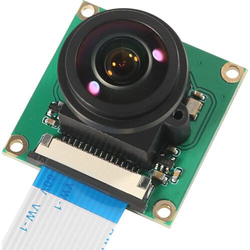 Raspberry Pi Camera Module OV5647 5MP 175 Degree Wide Angle Fisheye Lens Raspberry Pi 4/ 3 Model B Camera Module