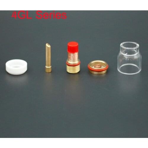 Pyrex Nozzle Kit For WP17 WP18 WP26 Tig Welding Torch